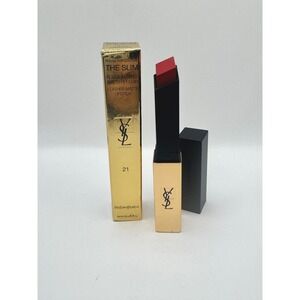 YSL Rouge Pur Couture The Slim Matte Lipstick 21 Rouge Paradoxe NIB
